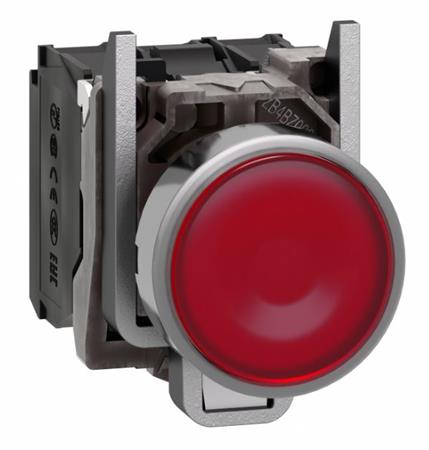 LAMPETRYK RØD SL+BR XB4BW34M5
