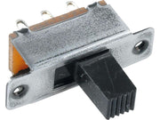 Miniature skydekontakt - 2P ON-ON, kabinet