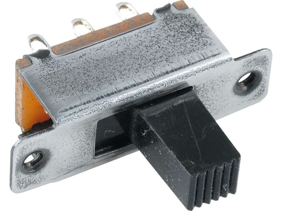 Miniature skydekontakt - 2P ON-ON, kabinet