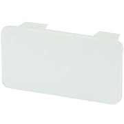 REHAU endestykke til LE 60/90 - perlehvid