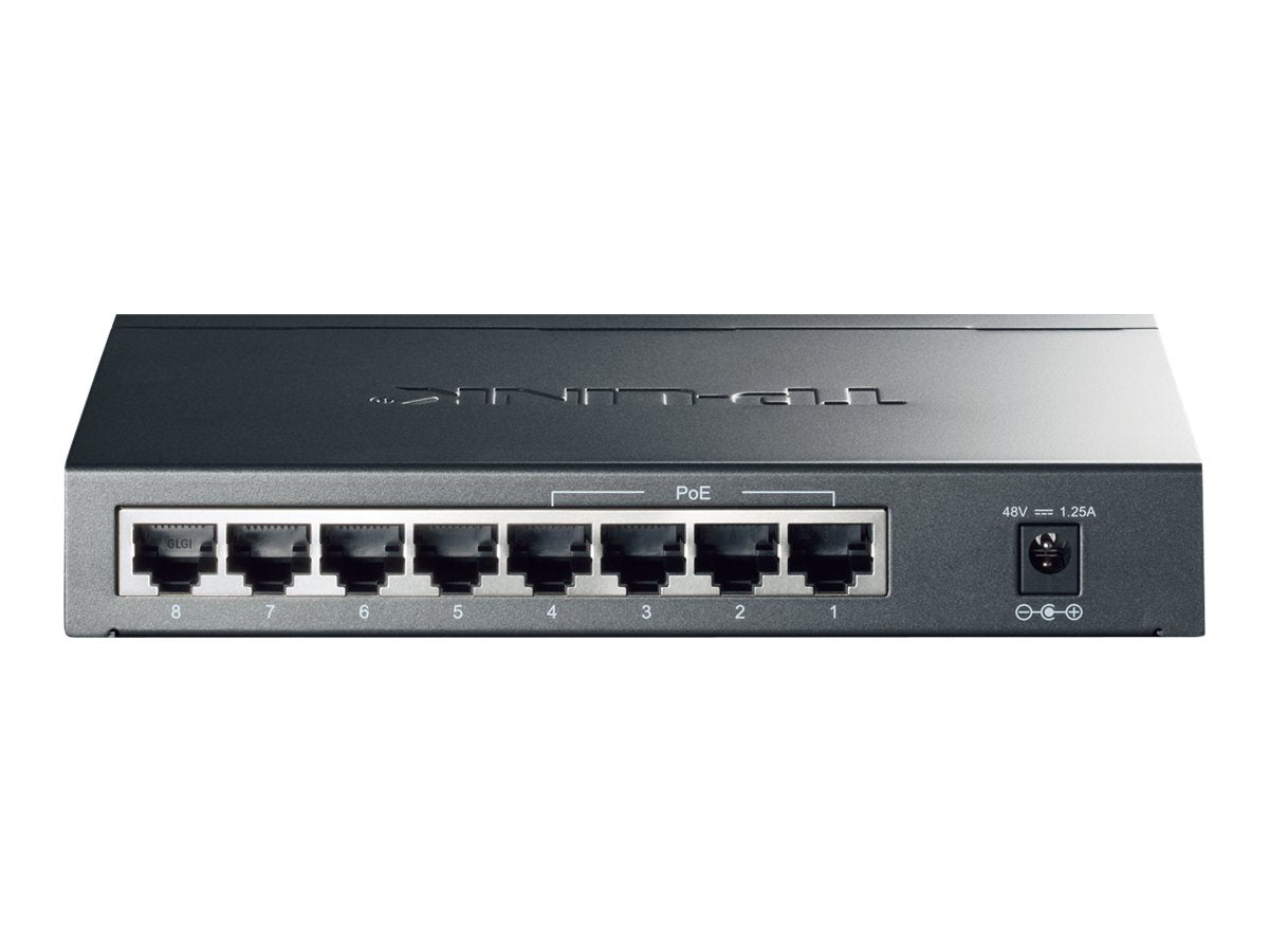 PoE Gigabit Switch - 10/100/1000Mbps, 8 porte (4xPoE)