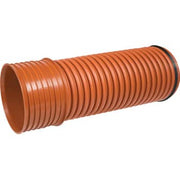 Kaczmarek K2 455/400 x 3000 mm PP-rør med muffe/gummiring, SN8