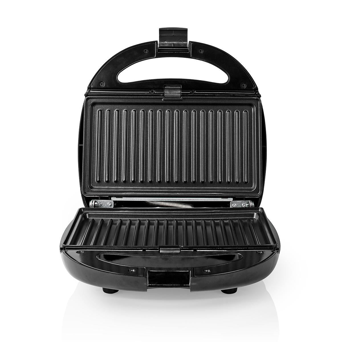 Multigrill - Sandwich/Vaffel/Grill, 800W, Sort