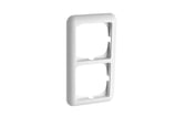 DESIGN+C RAMME 2X1M HVID