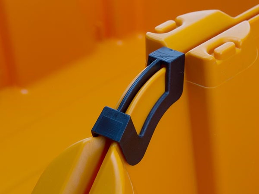 Klipssystem til plast lagerkasser (11 dele)