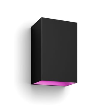 RESONATE HUE WACA WALL LANTERN BLACK 2X8