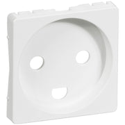 Fuga Afdækning for stikkontakt 1 modul hvid