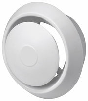 UDLUFTNINGSVENTIL 100MM HVID