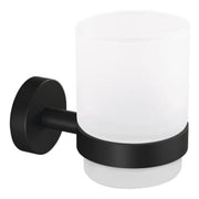 tesa® Moon tandkrus med holder sort - inklusive lim