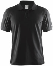 CRAFT CLASSIC PIKÉ SVART XL