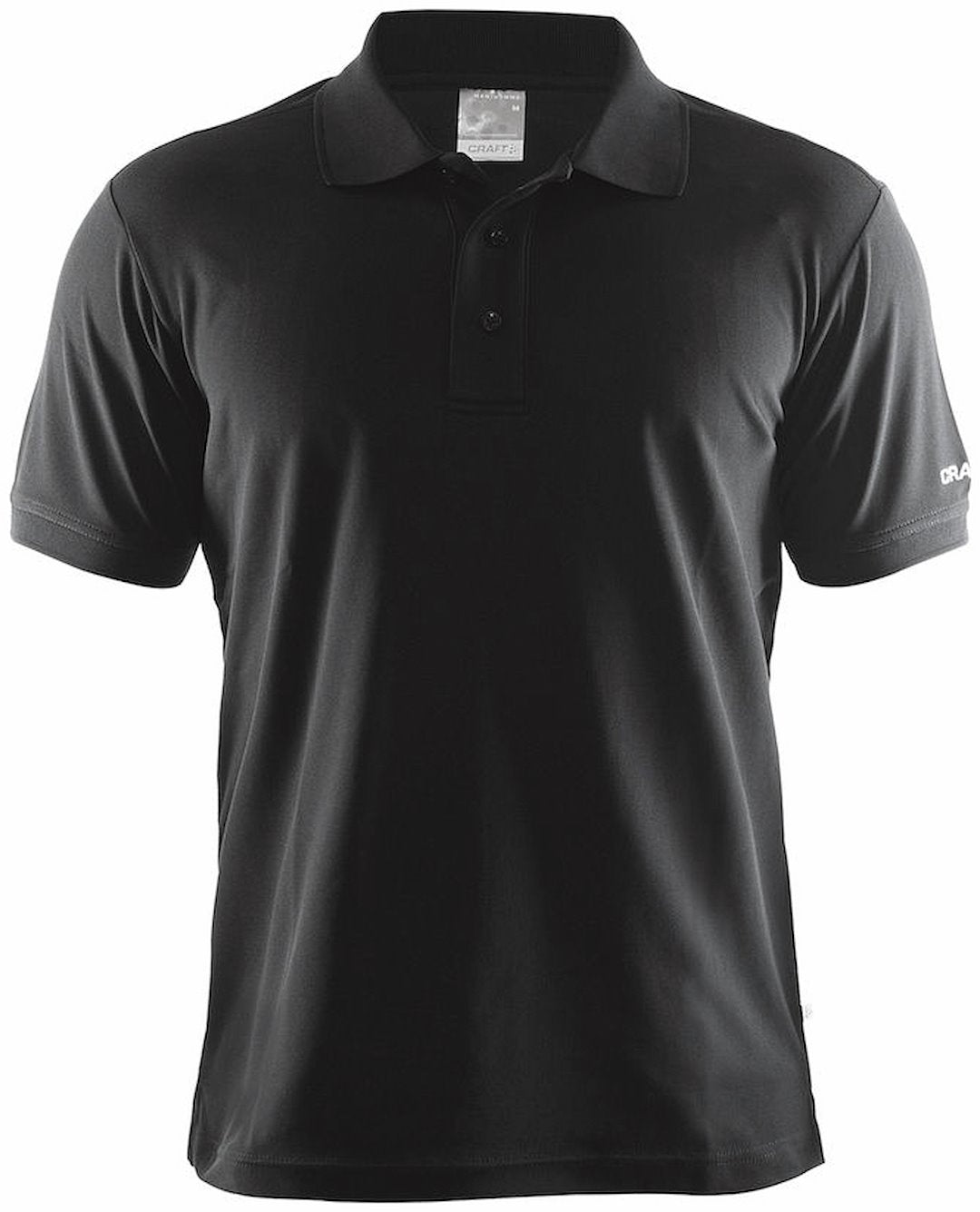 CRAFT CLASSIC PIKÉ SVART XL