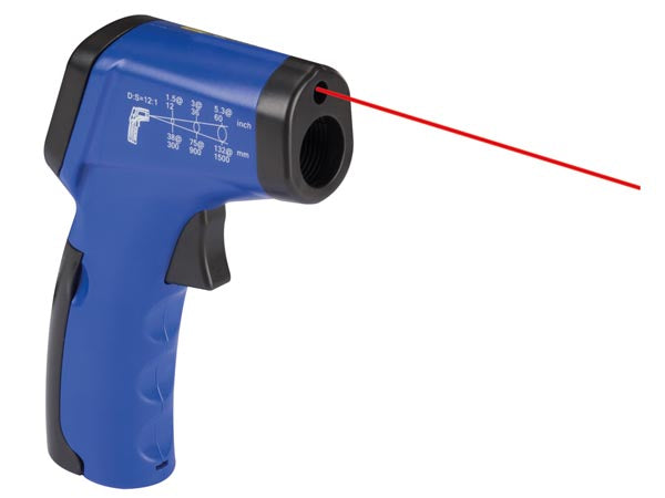 DEM100 Infrarød termometer m. laser (-50-330°C)