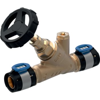 FLOWFIT afspærringsventil 25mm m/håndhjul blyfri rødgods