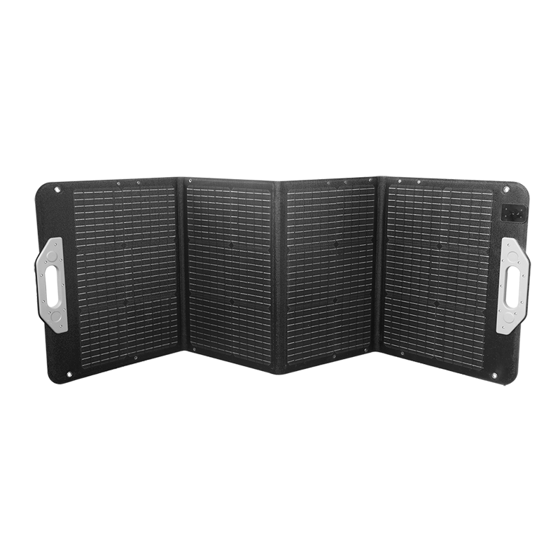 Foldbar monokrystallinsk solpanel - 18V / 100W (IP67)