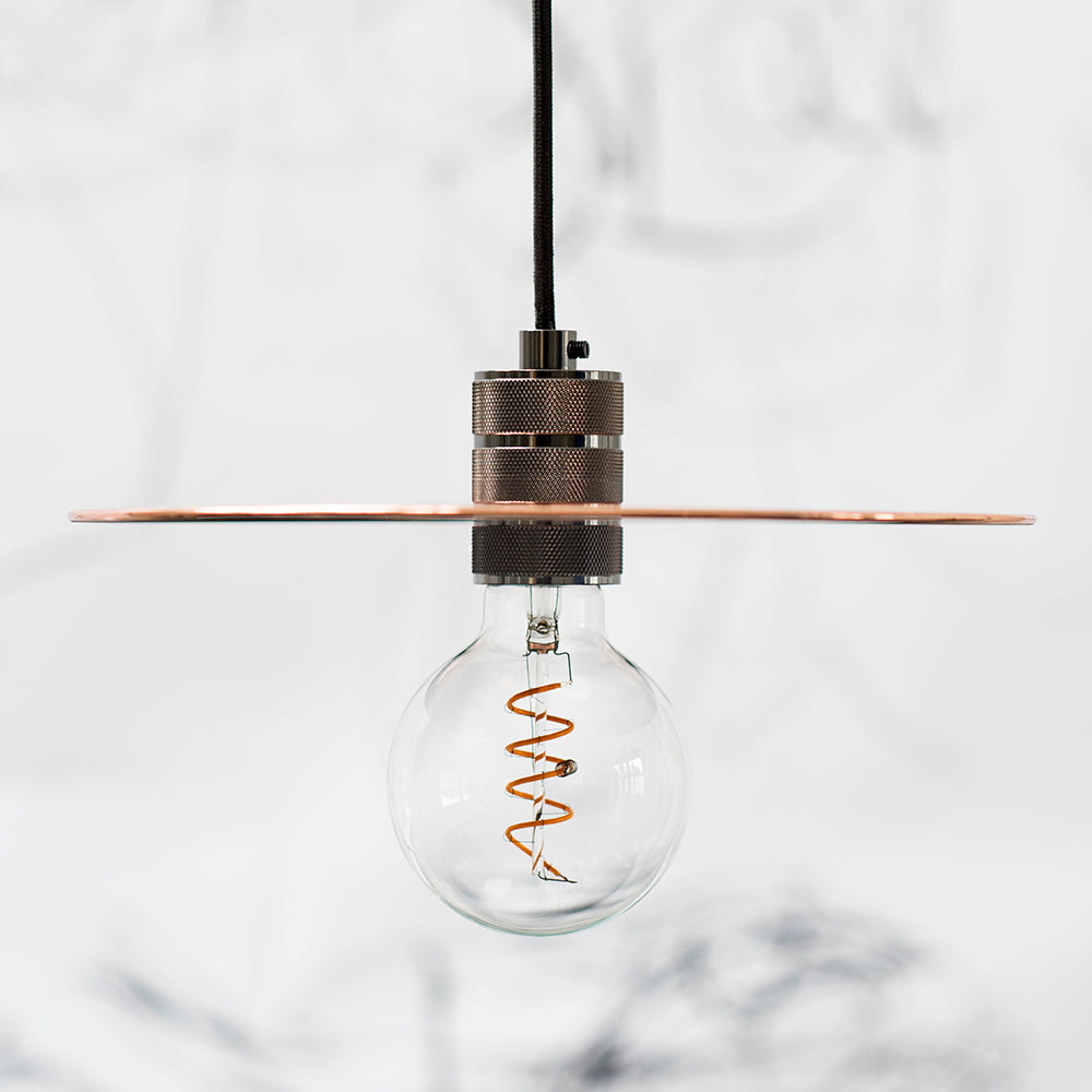 Antik E27 pærefatning - Bronze