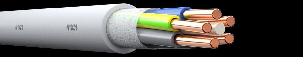 El Kabel FXQ - 5x6mm² - pr. meter 32A