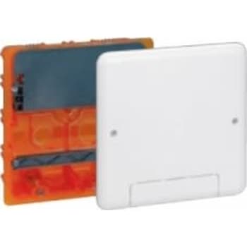 Batibox Mediabox 1x5M, hvid, 142x142x50 mm