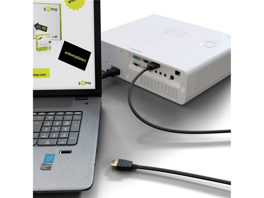 Ultra High Speed HDMI 2.1 kabel - 2xHDMI han 8K Sort (7,5m)