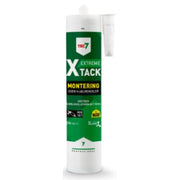 Tec7 monteringslim X-tack, foliepose 400 ml, hvid
