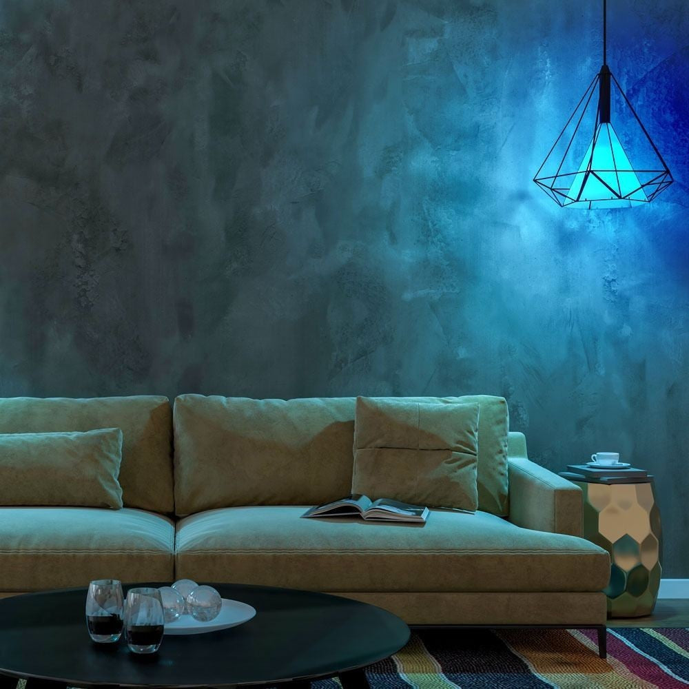 V-Tac 6W RGB LED pære med RF fjernbetjening, E27 fatning, 230V input, 470lm, RA80