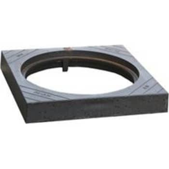 NV 600 x 100 mm karm uden pakning, firkantet, fast, GG