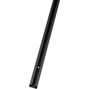 Strømskinne 1F 230V, 2M, sort, påbygning