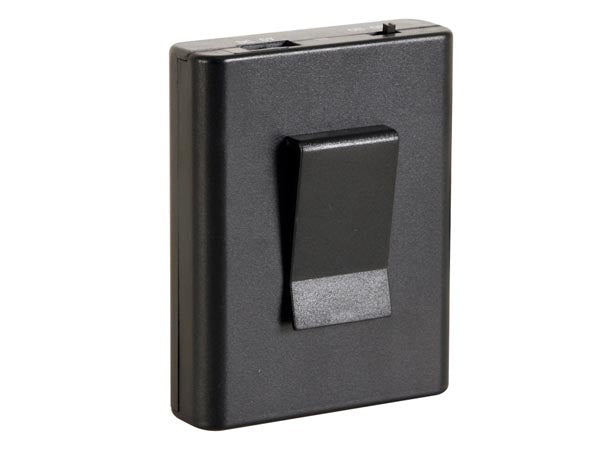 Batteriholder til 4xAA batteri, Lukket hus m. USB og kontakt