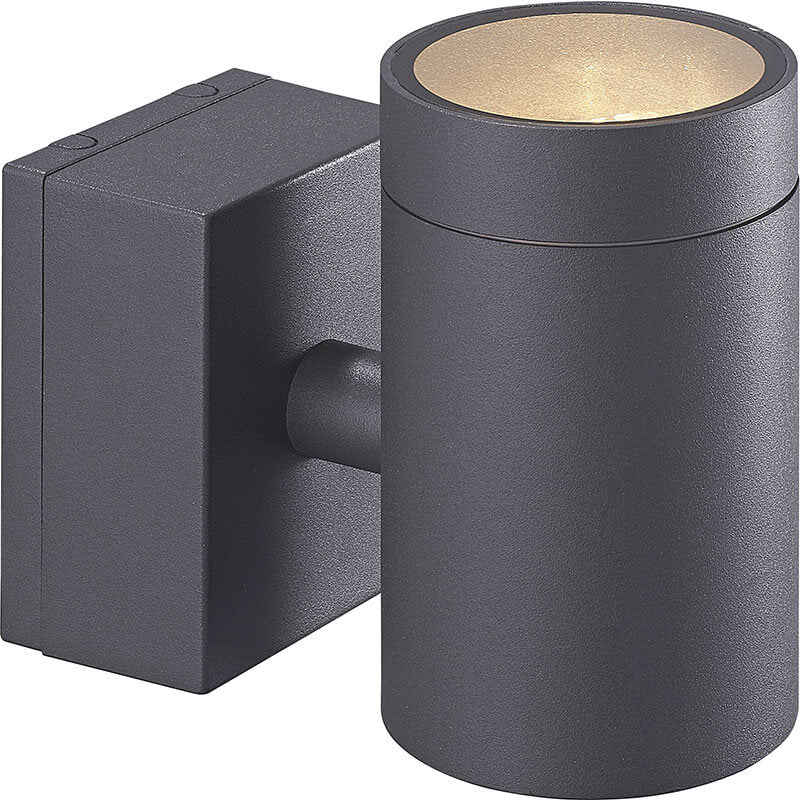 Væglampe Eklof IV 1x7W Grå