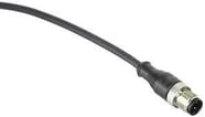 Følerkabel PUR M12 4-pin han lige 5 meter XZCP1541L5
