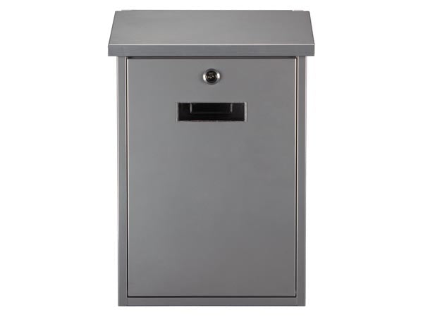 Postkasse - RIO, Sølvgrå