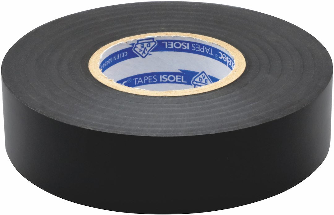 ISOLERINGSTAPE SORT 19MMx25M