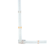 L/T-mellemled til LED strips - 10mm bred, 12V / 24V, RGB COB - Passer til 12V-24V strømforsyning
