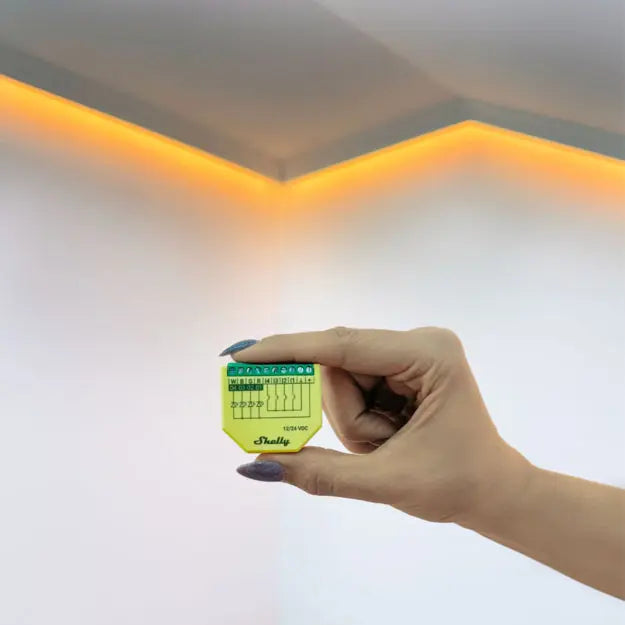 Shelly Plus RGBW PM - WiFI 12/24V styring
