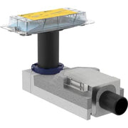 CleanLine underdel afg. ø50 mm med vandlås 50 mm