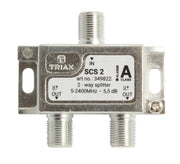 Antenne SCS-2 Fordeler med 2 udg. for f-connector