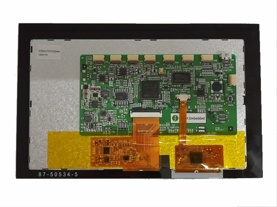 EDT 7" Touch panel - TFT LCD 800x480, Kapacitativ
