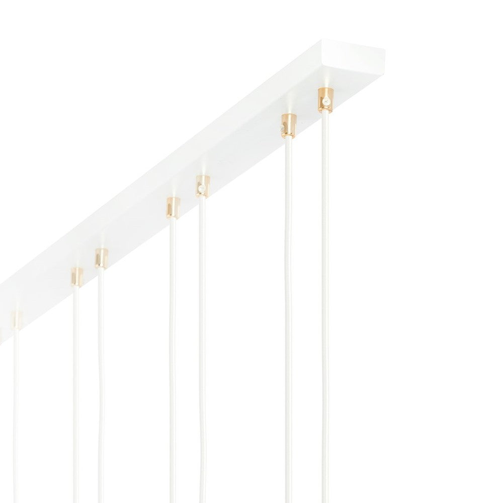 Glam 4 Hvid/Opal Pendellampe - Ø15 cm, E14, 230V, Max 10W (Lyskilde ikke inkluderet)