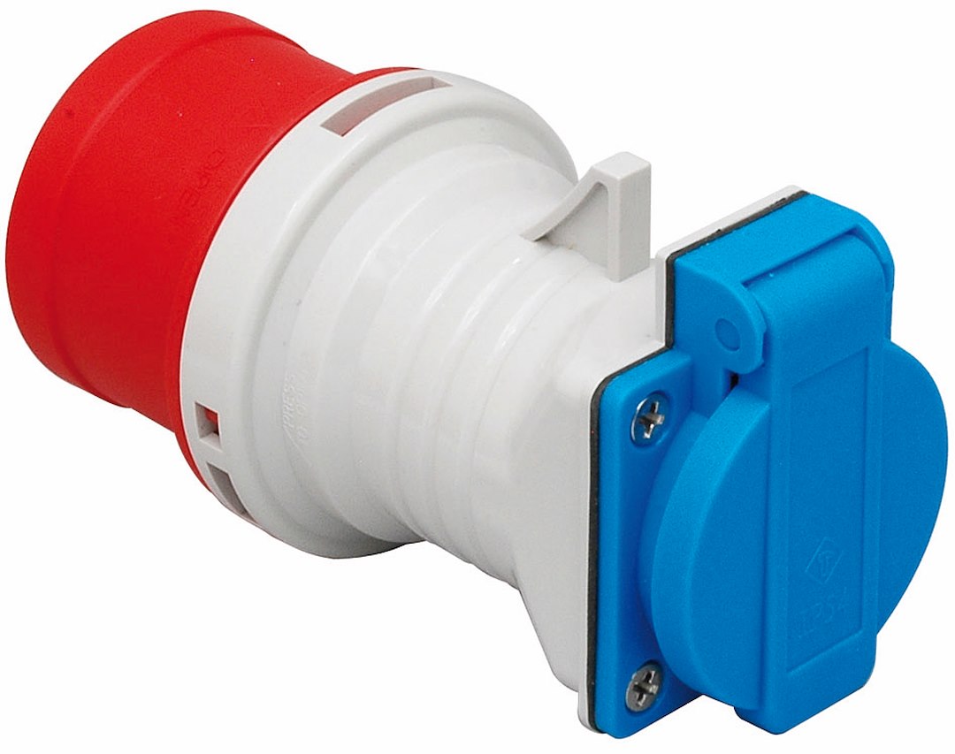 OVERG.ADAPTER CEE 400V-DK 230V