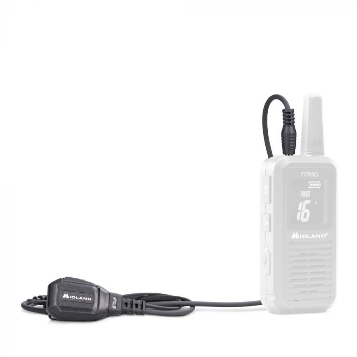 MA31 - Pneumatisk in-ear headset m. mikrofon til 777 PRO