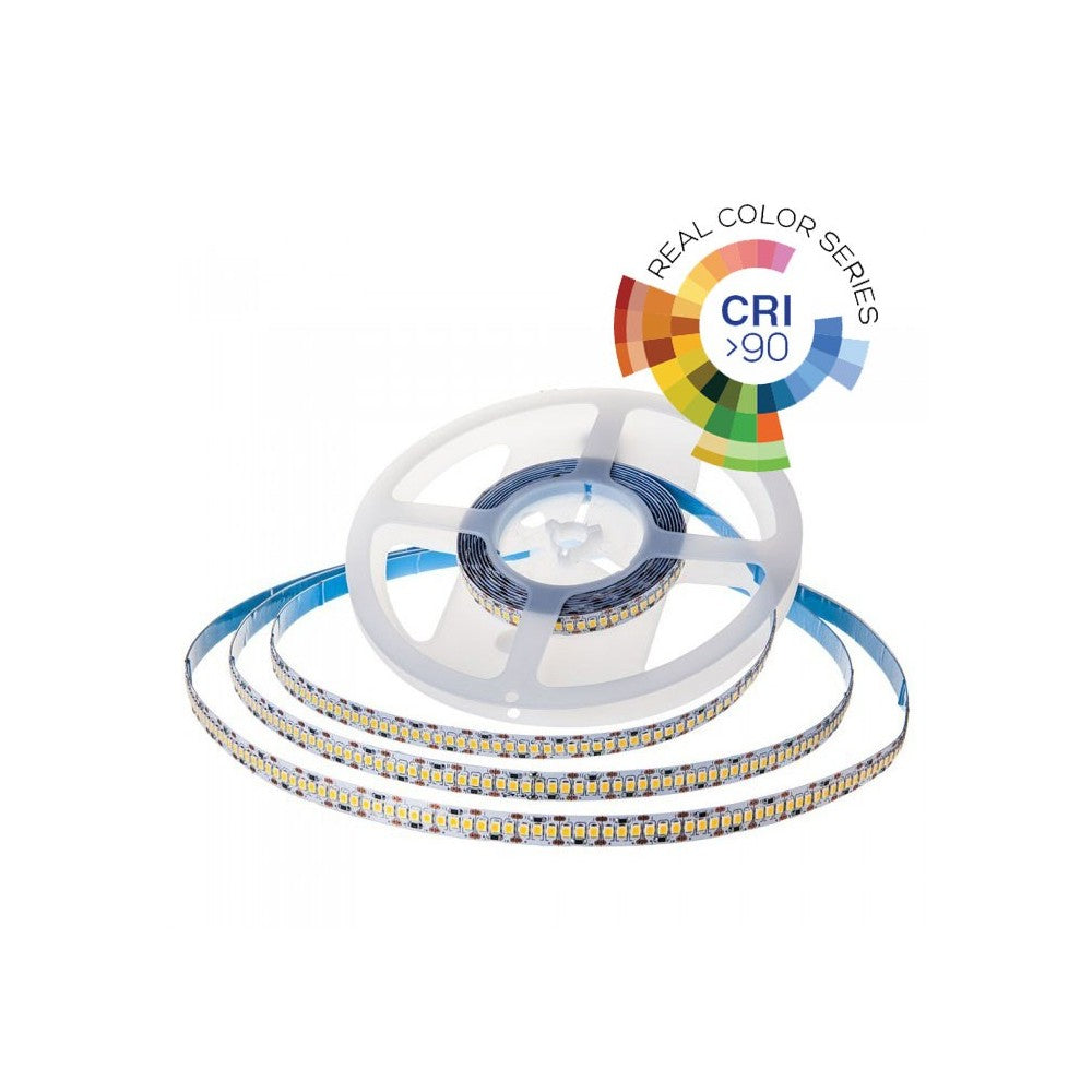 V-Tac 21W/m LED-stribe - Samsung LED-chip, 5m, IP20, 24V, 700 LED pr. meter, 2000lm/m, RA90