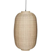 Hübsch chand loftlampe oval natur