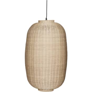 Hübsch chand loftlampe oval natur