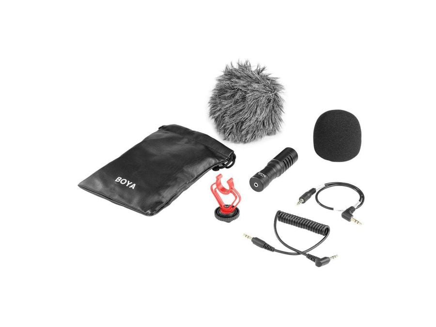 Mikrofon til smartphone/kamera/PC