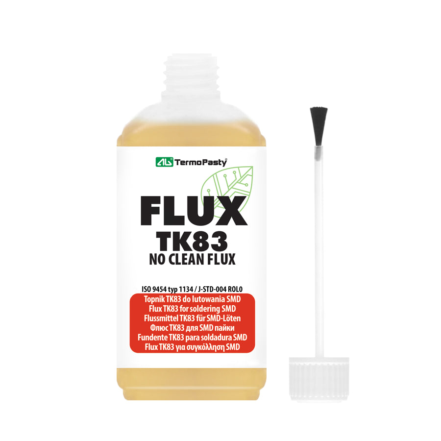 TK83 Loddevand, medium aktiv flus - Harpiksbaseret (100ml)