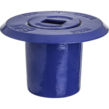 AVK 200 x 130 mm rundt, flydende gadedæksel, duktiljern