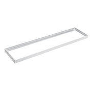 120x30 LED panelramme - Let montering, plasthjørner, skrufri design, hvid kant