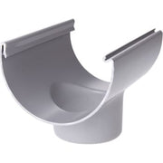 Plastmo tudstykke, 12", Ø75mm, grå
