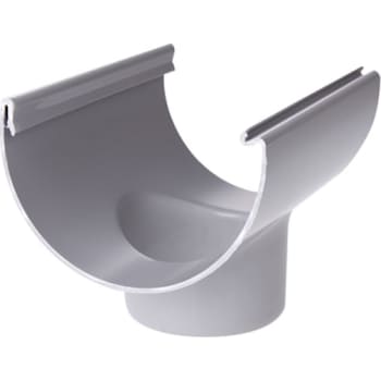 Plastmo tudstykke, 12", Ø75mm, grå