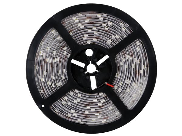 LED stripsæt (IP61) - 150 RGB, fjernbetj., strømfors. (5m)