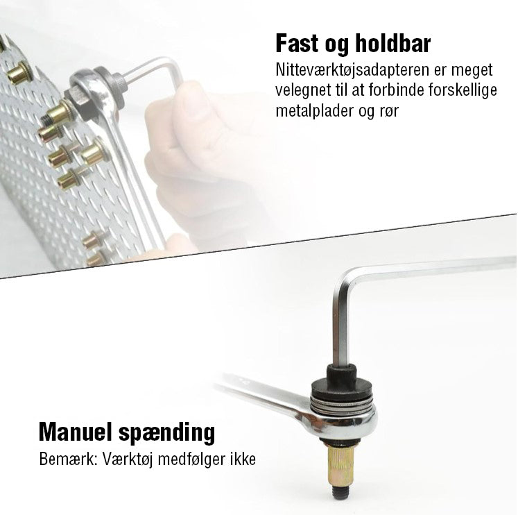 Nittemøtrik fastgørelsesværktøj - M4